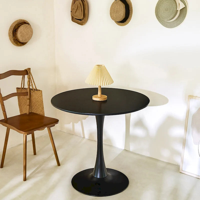31,5" moderní kulatý jídelní stůl pro 2-4 osoby