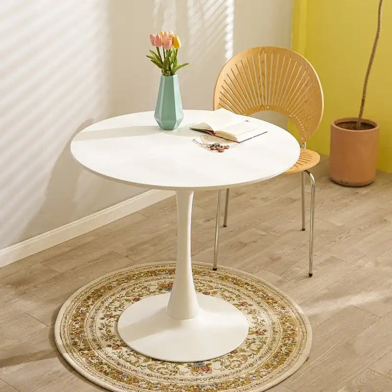 31,5" moderní kulatý jídelní stůl pro 2-4 osoby